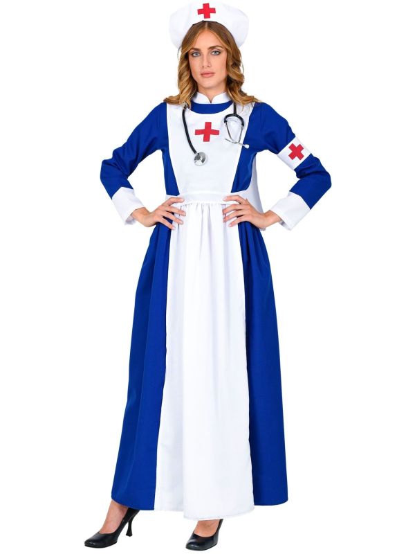 Retro Verpleegster Jurk Dames