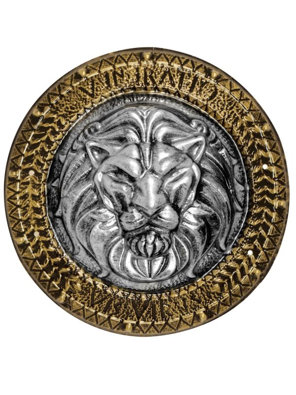 Ridder Schild Leeuw met Handgrepen