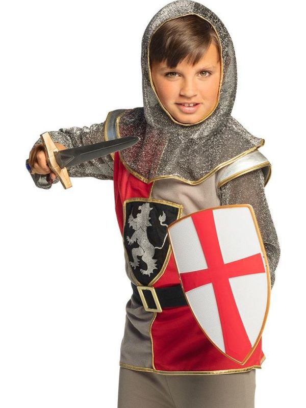 Ridderset Kinderen Kruisvaarder 2-Delig