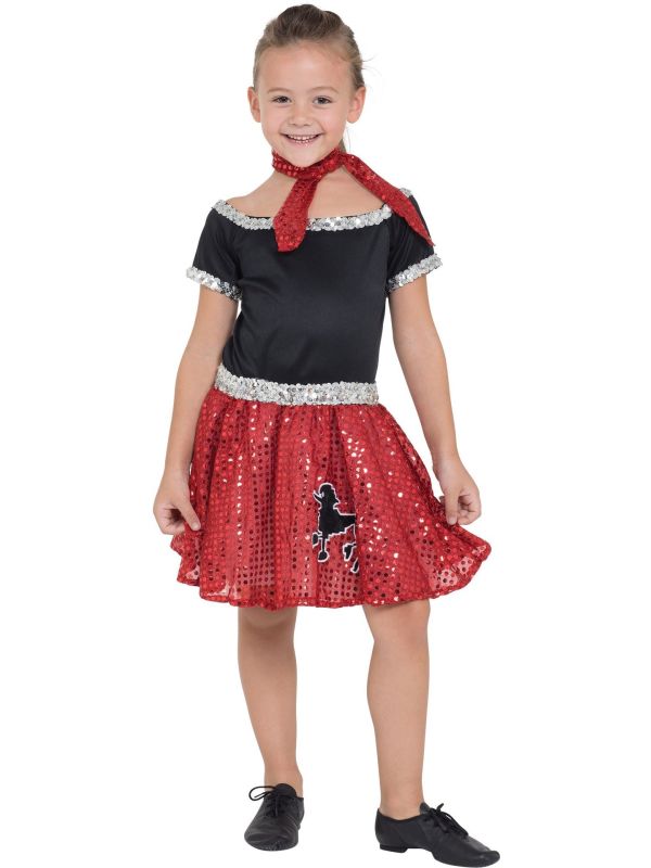 Rock 'N' Roll 50s Jurk Meisjes