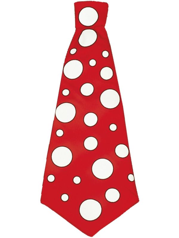 Rode Clowns Stropdas