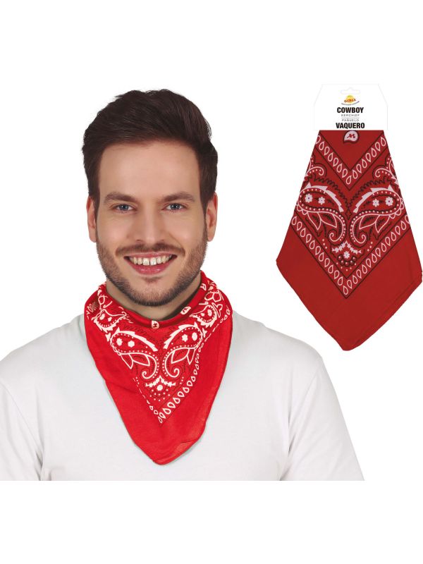 Rode Cowboy Sjaal