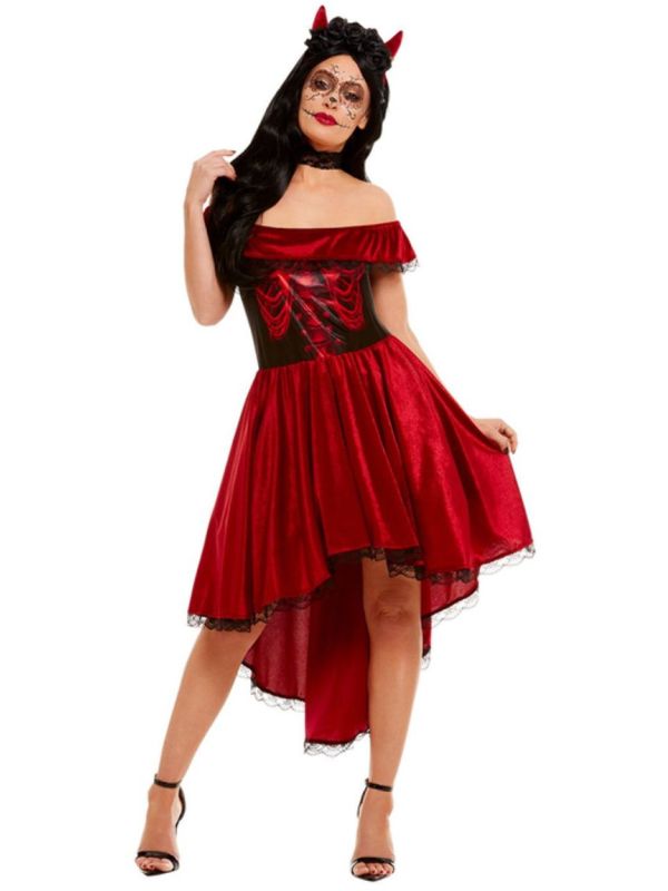 Rode Dag Van De Doden Duivel Outfit