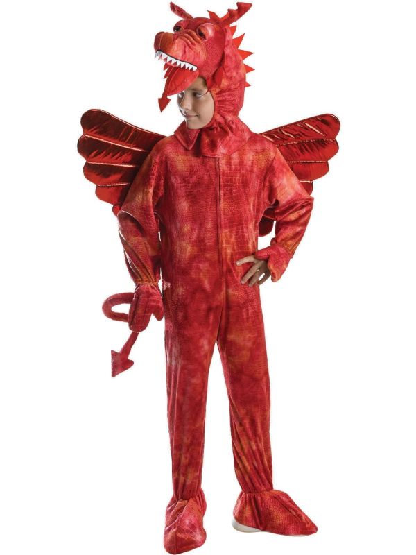 Rode Draak Kostuum Kinderen