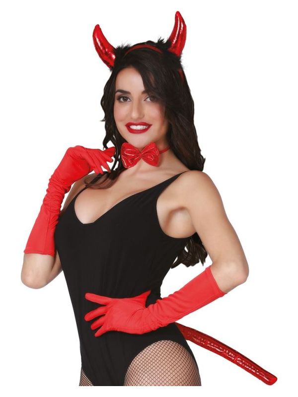 Rode Duivel Accessoireset 3-Delig