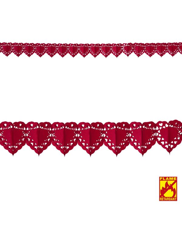 Rode Hartjes Guirlande