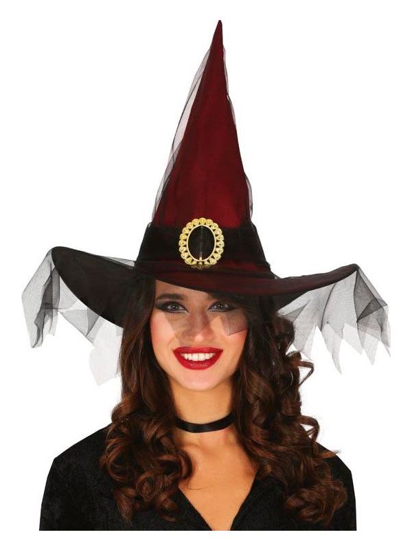 Rode Heksenhoed met Tule