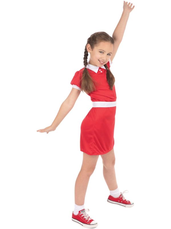 Rode Jurk Meisjes Wees Meisje