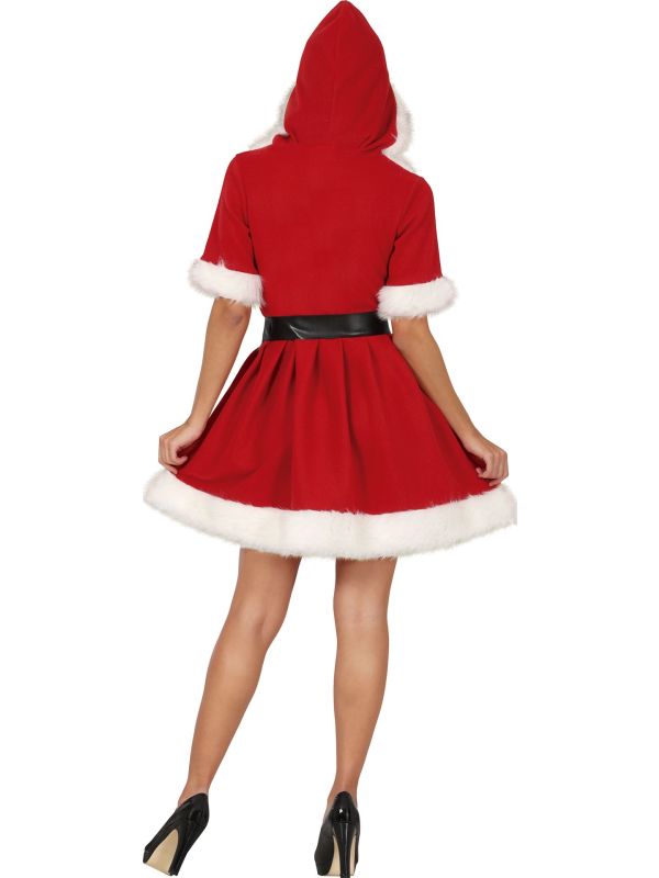 Ekrfxh Vrouwen Xmas jaren 50 Vintage Jurk Dames Kerst Lange