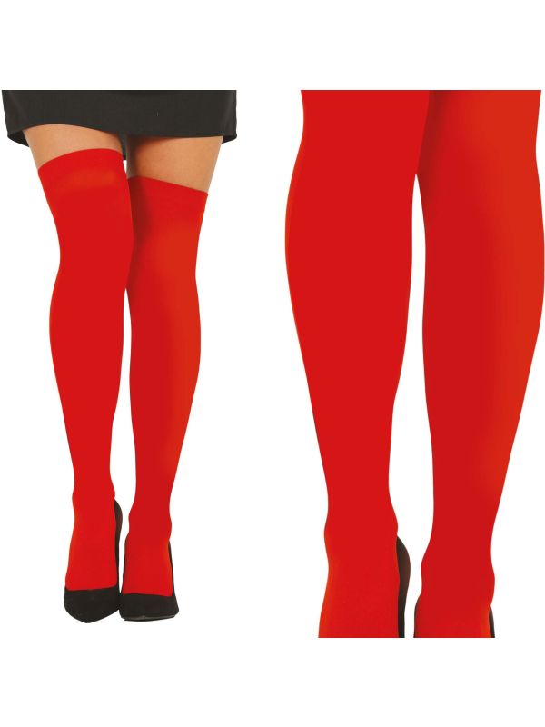 Rode Kniekousen Dames