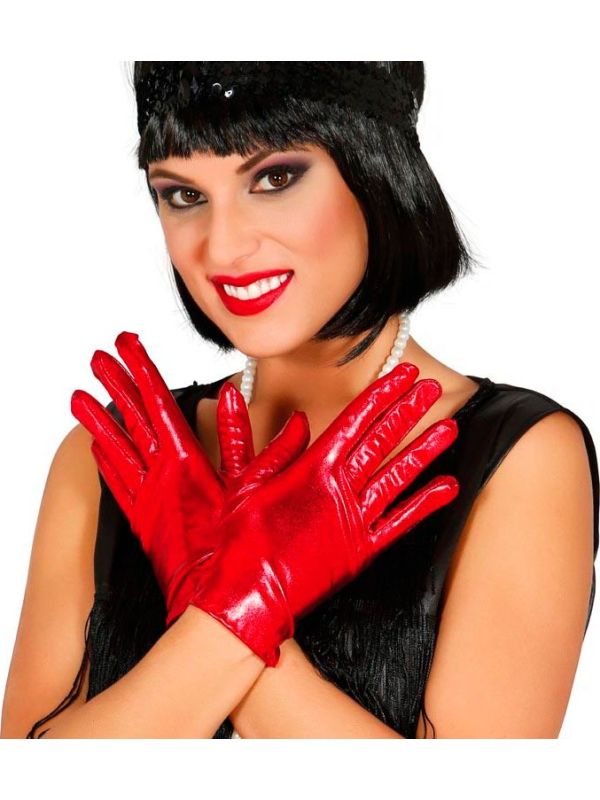 Rode Korte Handschoenen