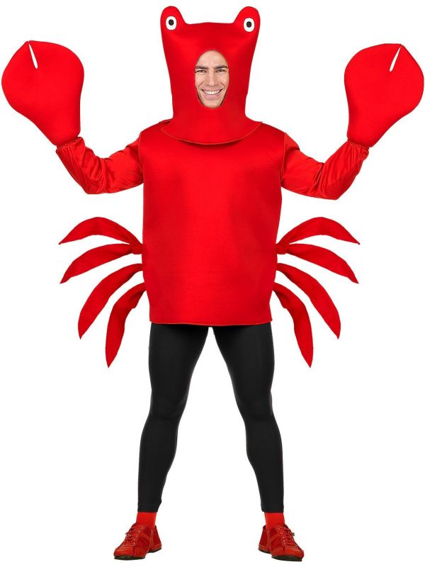 Rode Krab Kostuum