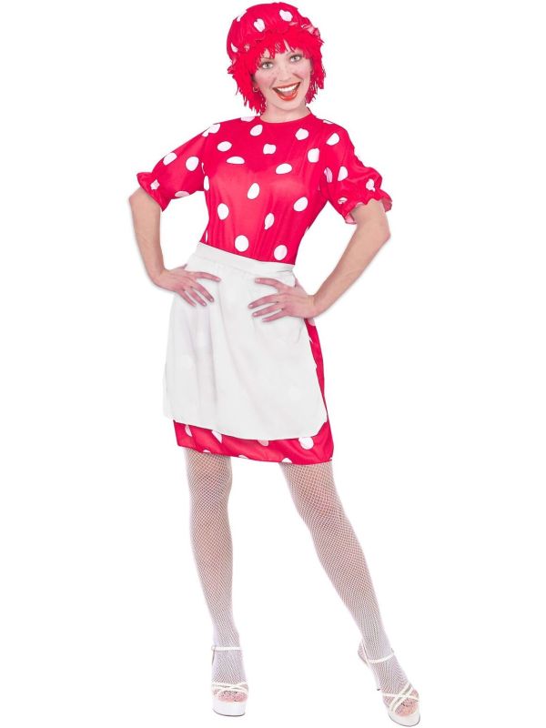 Rode Lappenpop Kostuum