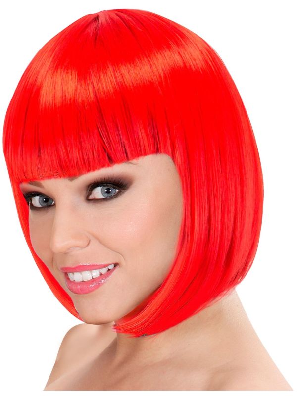 Rode Lou Lou Pruik