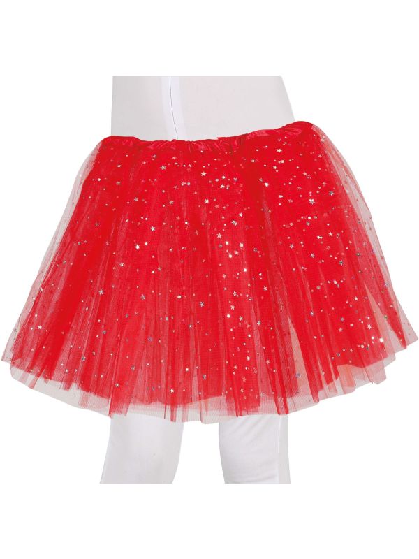 Rode Meisjes Tutu 30cm