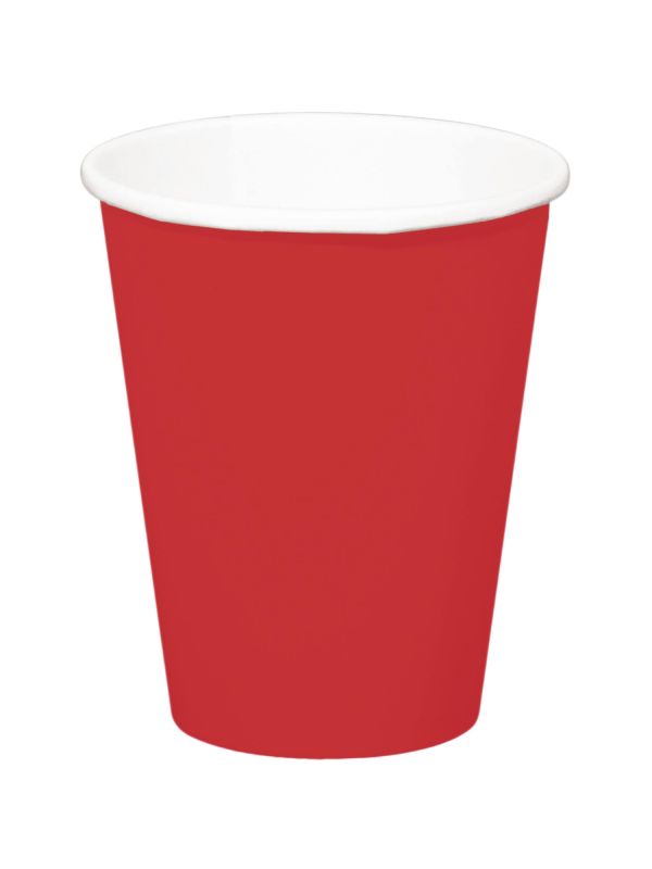 Rode Party Wegwerp Bekers