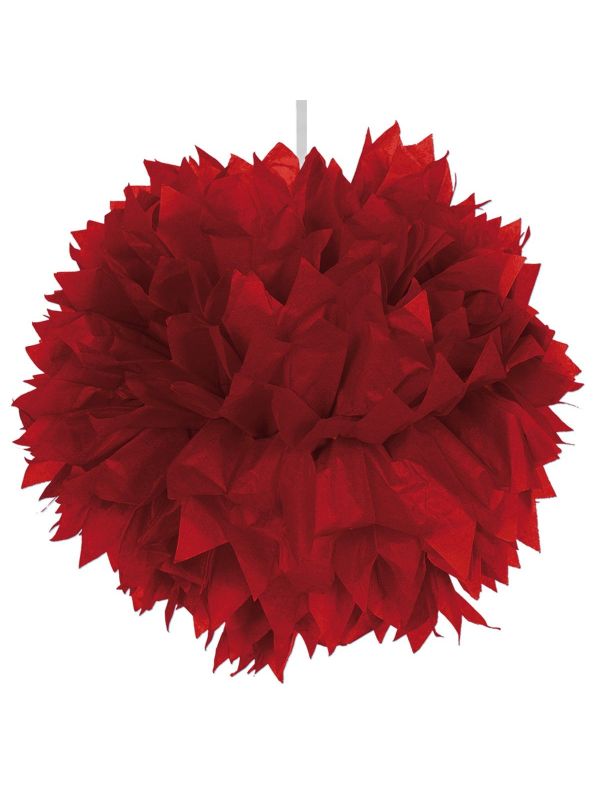 Rode Pompom Hanger 30cm