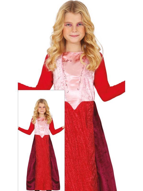 Rode Prinsessenjurk Meisjes