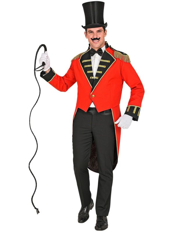 Rode Ringmeester Circus Slipjas Heren