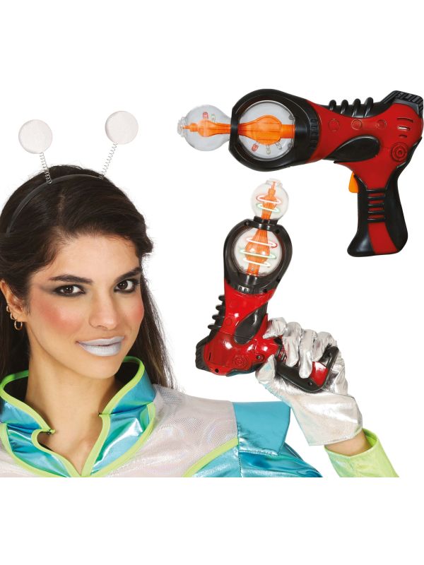 Rode Ruimtepistool met Licht