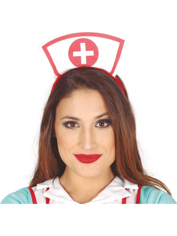 Rode Verpleegster Haarband
