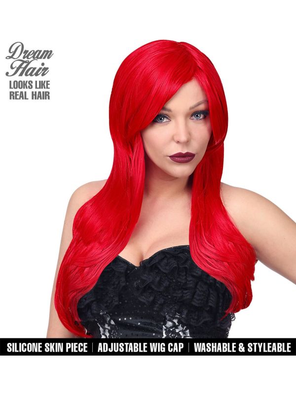 Rode Zeemeermin Ariël Pruik Dames