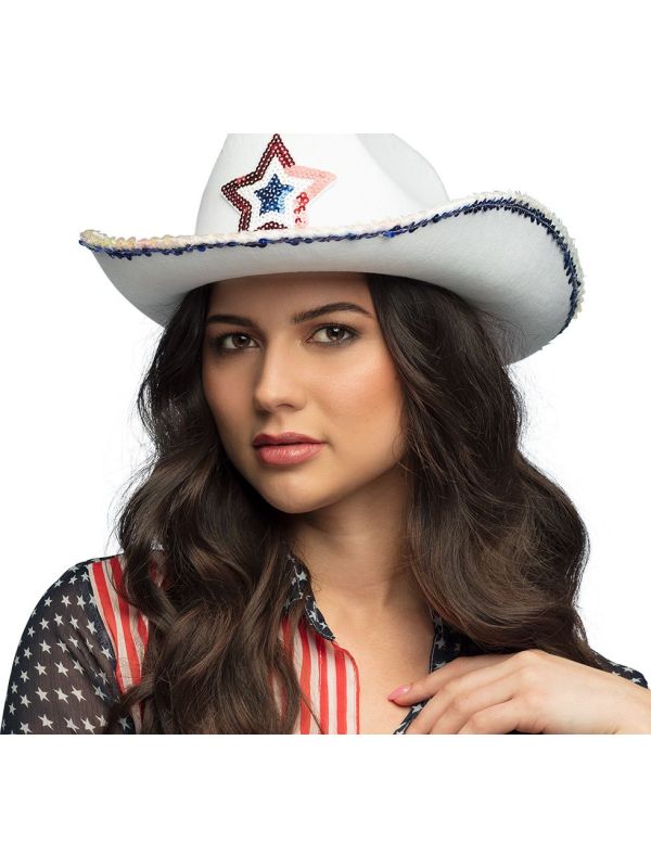 Rodeo Ster Witte Cowboyhoed