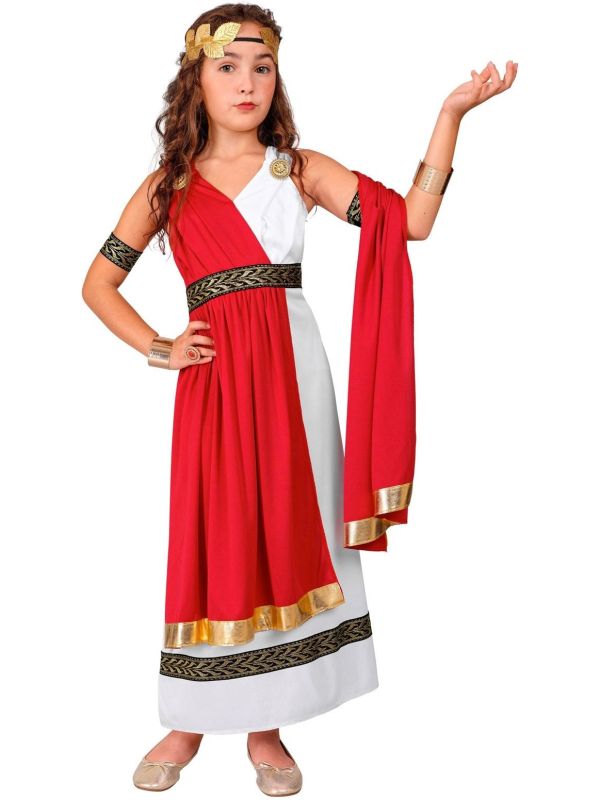 Romeinse Keizerin Meisjes Kostuum