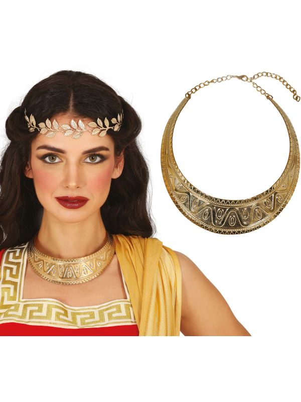 Romeinse Ketting Vrouw Goud