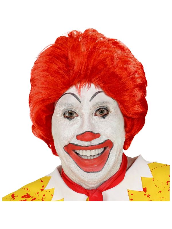 Ronald Mcdonald Pruik Rood
