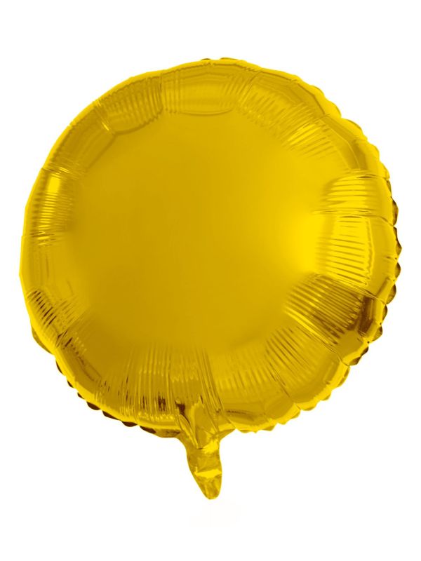 Ronde Folieballon 45cm Goud
