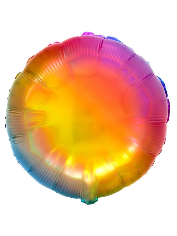 Ronde Folieballon 45cm Yummy Gummy Rainbow