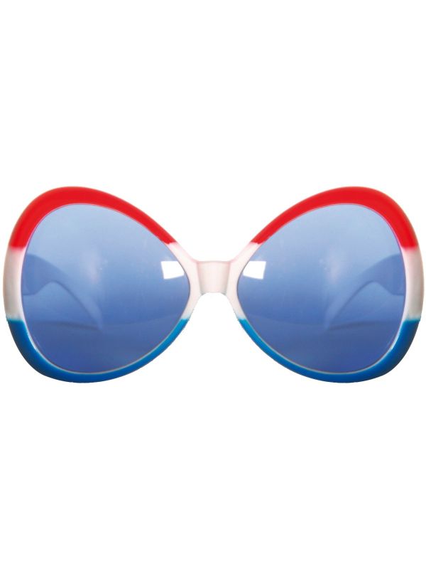 Rood Wit Blauw Nederland Feestbril