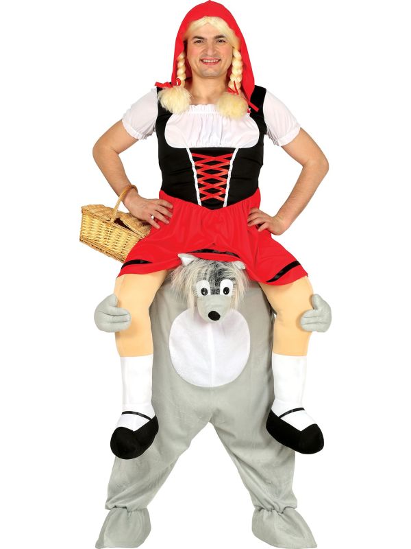 Roodkapje Carry Me Kostuum