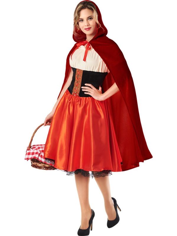 Roodkapje Kostuum Dames Boland