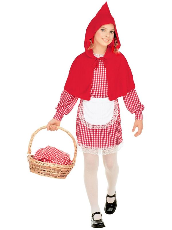 Roodkapje Meisjes Kostuum
