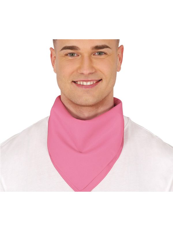 Roze Bandana Sjaal Volwassenen