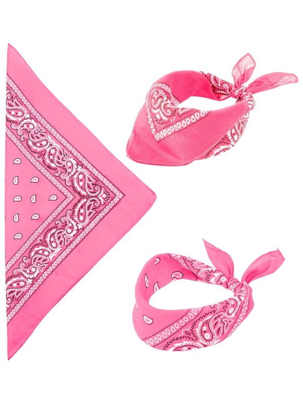 Roze Biker Bandana