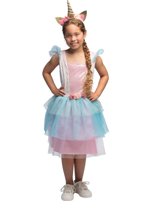 Roze Eenhoorn Prinsessen Jurk Meisjes