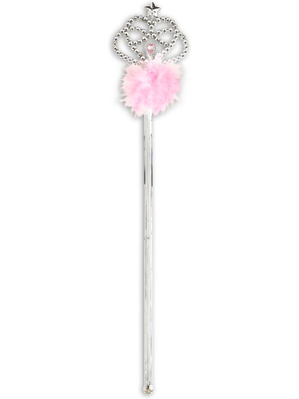 Roze Feeënstaf met Marabou