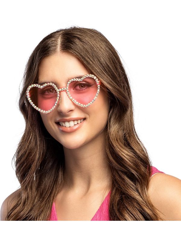 Roze Festival Hartenbril