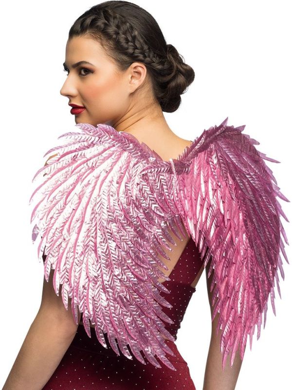 Roze Glamour Engelenvleugels