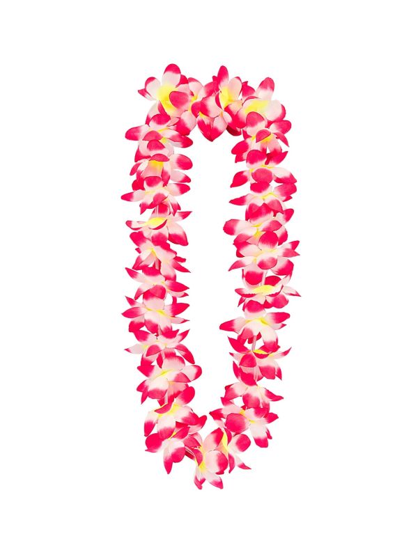 Roze Hawaii Bloemenketting