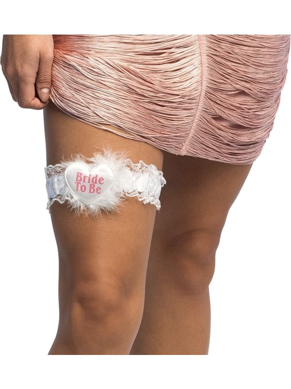 Roze Kousenband Vrijgezellenfeest