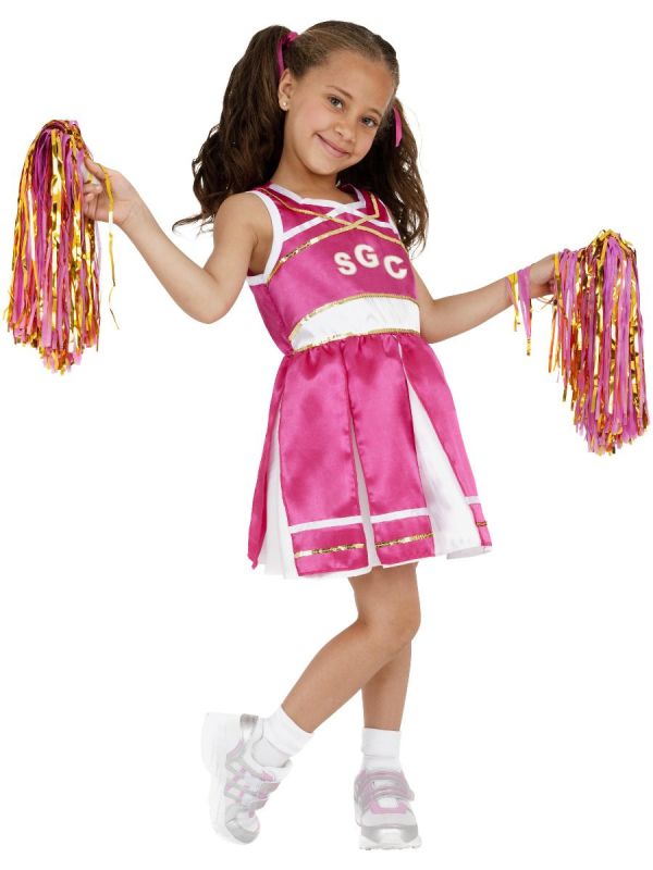 Roze Meisjes Cheerleader Pakje