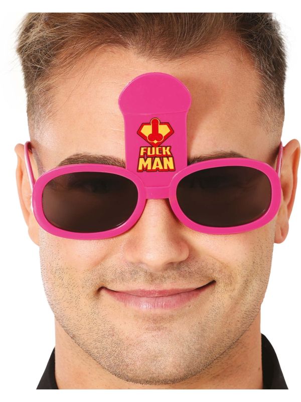 Roze Penisbril Fuckman Volwassenen