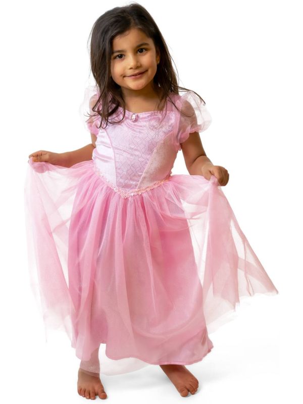 Roze Prinsessenjurk Meisjes Doornroosje