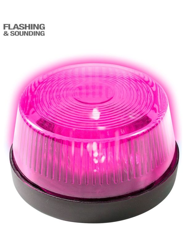 Roze Sirene met Licht en Geluid