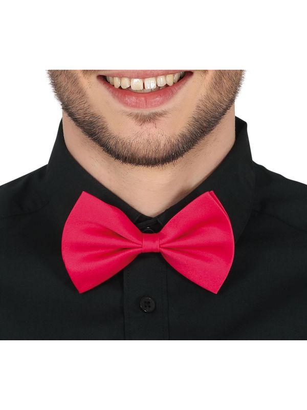 Roze Vlinderdas 11cm