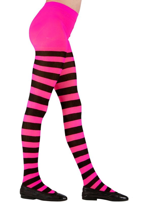 Roze Zwart Gestreepte Kinderpanty